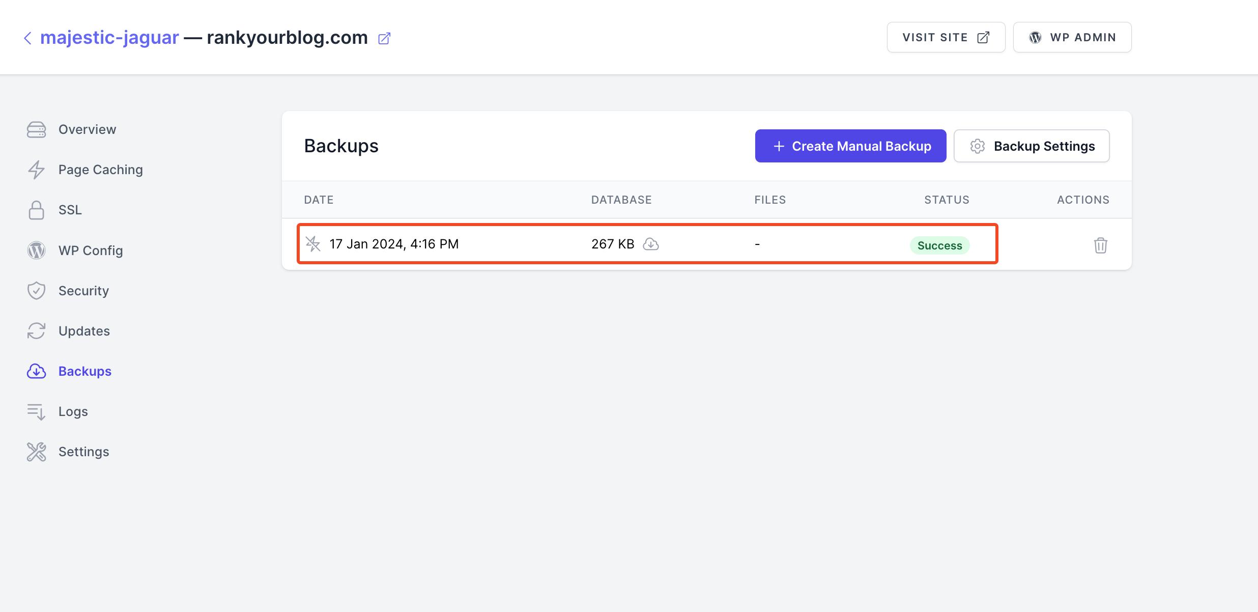 How to backup a WordPress site with Cloudflare R2