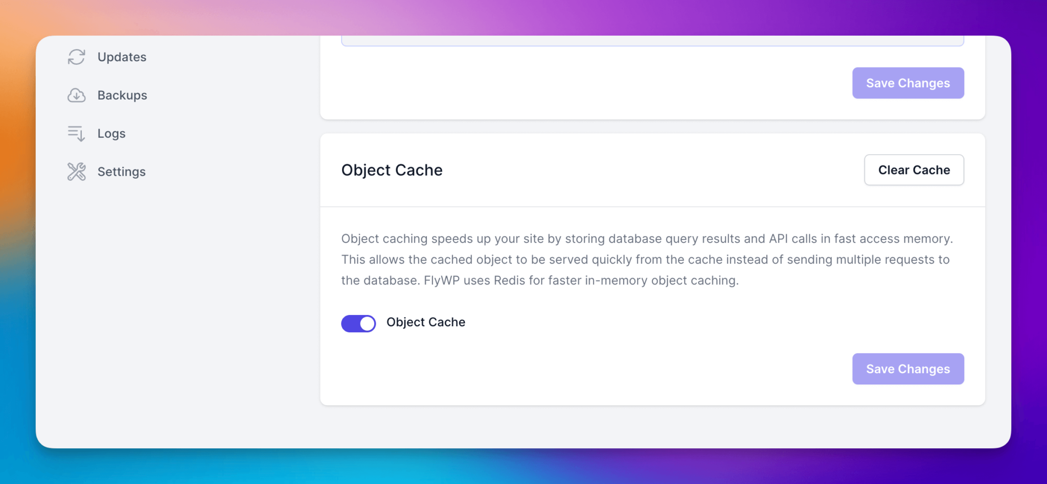 Redis Object Cache